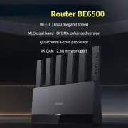 Router BE6500 Wi-Fi 7 4-Core 2.5G Ethernet Port LOT Linkage Mesh Networking New