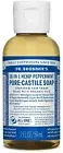NEW Dr. Bronner's Pure-Castile Soap Liquid 18-in-1 Hemp Peppermint 59ml Bronners
