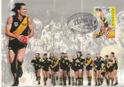 RICHMOND FOOTBALL CLUB AFL CENTENARY 1996 FIRST DAY COVER STAMPED POST CARD