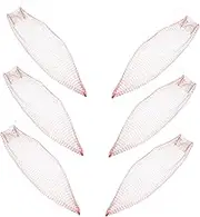 WHAMVOX 100pcs Elastic Mesh Produce Bags with Drawstring Reusable Watermelon Storage Nets for Fruits Vegetables and Eggs Versatile Heavy Duty Netting for Secure Packaging and Easy Carrying