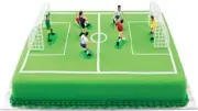 PME FS009 Football / Soccer Toppers for Cake and Cupcakes Set of 9, 10 x 4 x 6.3