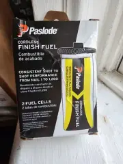 Paslode Cordless Finish Fuel 816007 Includes 2 Fuel Cells 1 Adapter.