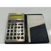 VINTAGE Detron 823MS LCD Liquid Crystal Display Calculator w/ Case *NEW