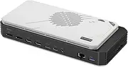 BOSGAME GVP7600 core AMD Radeon RX 7600M XT eGPU External Graphics Card USB Hub USB4 | OCulink | HDMI | Display Port | LAN | M.2 NVME SSD Expansion Slot
