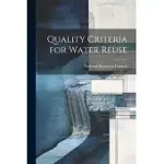 QUALITY CRITERIA FOR WATER REUSE