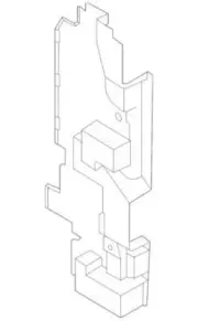 Genuine Ford Radiator Air Seal P1MZ-8348-C (for: Ford)