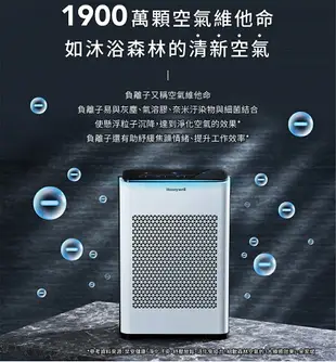 美國Honeywell 抗敏負離子空氣清淨機HPA-720WTWV1(適用8-16坪｜小敏)