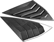 Car Styling Compatible for VW Jetta MK7 2018-2022 Rear Side Window Scoop Louver Cover Trim Vent Auto Accessories