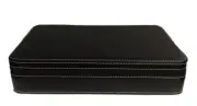 Leather Watch/Jewelry - vanity/ Travel Case / Storage
