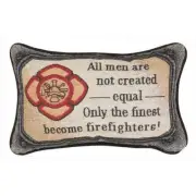 Manual Woodworkers and Weavers TWAFUP All Fired Up Tapestry Pillow Witty Sayi...