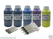 5x250ml ND® pigment refill ink for HP 970 970XL 971 XL X451DN X451DW X476DN syr