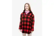 Swanndri Kids Brixton Wool Bushshirt SSD2890 (Red/Black, 10)