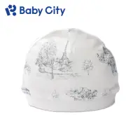 在飛比找momo購物網優惠-【Baby City 娃娃城】天絲棉帽子(歐洲白)