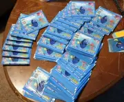 Finding Dory Panini Sticker Packs Lot Of 80