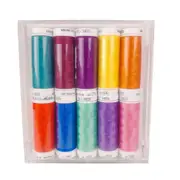 Mettler POLY SHEEN BRIGHTS Embroidery 10 x 150m Thread Pack