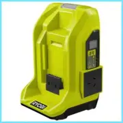 Ryobi 36V 300W Battery Topper Inverter | Power Bank Adaptor USB-A USB-C LEDlight