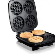 Compact mywaffle Classic Waffle Maker - Safe Non-Stick Cooking for Families