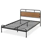 Zinus Metal Pine Wood Bed Frame DOUBLE QUEEN SINGLE Size Mattress Base Wooden