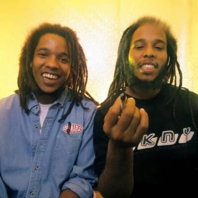 Jamaican musicians Stephen Marley and Ziggy Marley, sons of Bob Ma - Old Photo 5