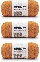 Bernat Super Value Yarn, 198g/7oz, Masala 3 Count