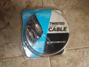 Scosche A25C4SD 25ft Twisted Pair Low Noise Design OFC Pure Copper Audio Cable