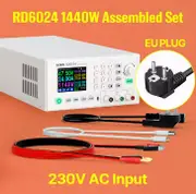 RD RIDEN RD6024 60V 24A DC DC Adjustable Step Down Voltage Bench Power Supply Buck Converter Battery Charging&amp; 1200W 1500W PSU RD6024 EU set 1440W