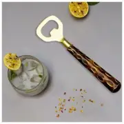 New Bottle Bar Soft Drink Beer Soda Can Stainless Steel Opener Gold Finish