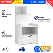 Artiss Bedside Tables Drawers Table Storage White Nightstand Bedroom Cabinet