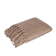 J.Elliot Home Jade 130x160cm Throw Blanket Sofa Bedding Decor Warm Taupe