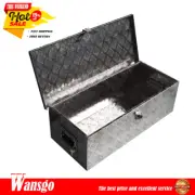 30" Aluminum Truck Underbody Tool Box Trailer RV Tool Storage Under Bed w/ Lock