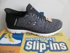 Skechers Ladies Slip Ins Slippers Trainers Sports Shoes Grey 149937