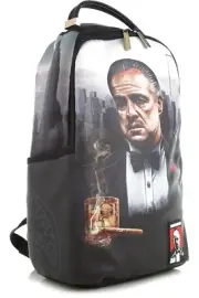 The Godfather Sprayground Backpack Laptop Vito Corleone Books Bag School B4964