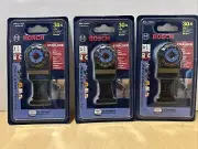 Lot of 3 Bosch Starlock Oscillating Tool Blades – 1-1/2” (39mm) – Universal Fit