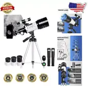High Power Kids Telescope - 70mm Aperture with Remote Control & Accessories