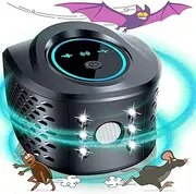 2024 Upgraded Ultrasonic Rodent Repeller - 360° Pest Defence Ultrasonic Pest Repeller Indoor, Mouse Deterrent Ultrasonic, Repel Squirrels, Ultrasonic Bat Repellent for Attic & Rodent Repellent Indoor