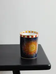 [La DoubleJ] La DoubleJ - Gold-plated Porcelain Cup - Navy - One size One size Blue
