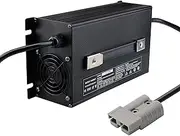 12V/24V/36V/48V/60V/72V Lead-Acid Batteries Chargers,with 50A Anderson Plug,for Electric Forklift, Pallet Jack, Floor Scrubber(Size:50A,Color:48V/20a)