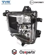 LH Left Hand Fog Light Spot Driving Lamp 3 Globe For Mitsubishi Triton MR 18~23 (for: Mitsubishi)
