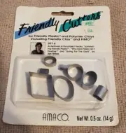 Friendly Cutters Set Of 6, Amaco