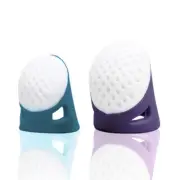 Silicone Thimbles Finger Tips Protector Anti-Slip Finger Covers Hand Tools