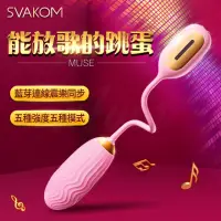 在飛比找momo購物網優惠-【SVAKOM】Natalya 藍牙音樂無線跳蛋-粉(按摩棒