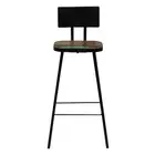 2/4x Solid Reclaimed Wood Bar Chairs Counter Height Bar Stool Seating vidaXL