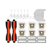 For Robot Vacuum X10 Roller Main Side Brush Hepa Filter Mop Cloths Rag Dust Bag Replacement Spare P