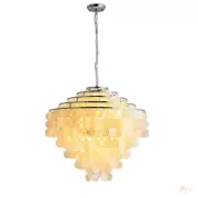Retro style Shell Pendant Lamp LED Chandelier Bedroom Ceiling Suspension Lights