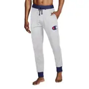 Champion Lightweight Jersey Knit Contrast Cuff Lounge Joggers, Men’s Size Medium