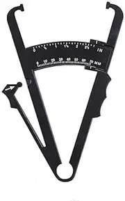 Body Fat Measurement Testing Caliper Skinfold Skin Fold Gym Weight Loss Test, ABS Material, 0-70mm Range, 6.5x4.3x0.2 in, Ideal for Gym and Weight Loss Monitoring