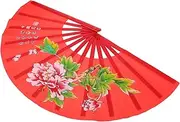 [CORHAD] Kung Fu Fan Wedding Hand Fans Plush Handbags Mini Envelopes Elegant Display Rack Calfskin Envelopes Badge Buttons Display Basket Display Stand Threaded Display Rack Red Plastic