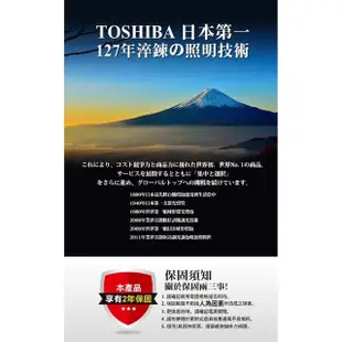 【TOSHIBA 東芝】11W LED 護眼高顯色燈泡 20入組 E27 3000k 燈泡色(原廠保固兩年)