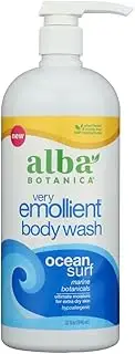 Alba Botanica Ocean Surf Very Emollient Bath & Shower Gel 32oz