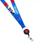 Newcastle Knights Official NRL Lanyard Detachable Keyring Retract ID (tracking)